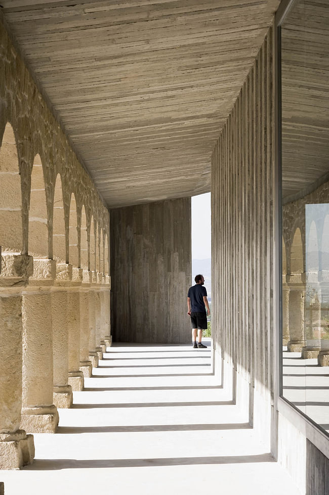 Shrine of the Virgin of 'La Antigua' by Otxotorena Arquitectos photo by Pedro Pegenaute