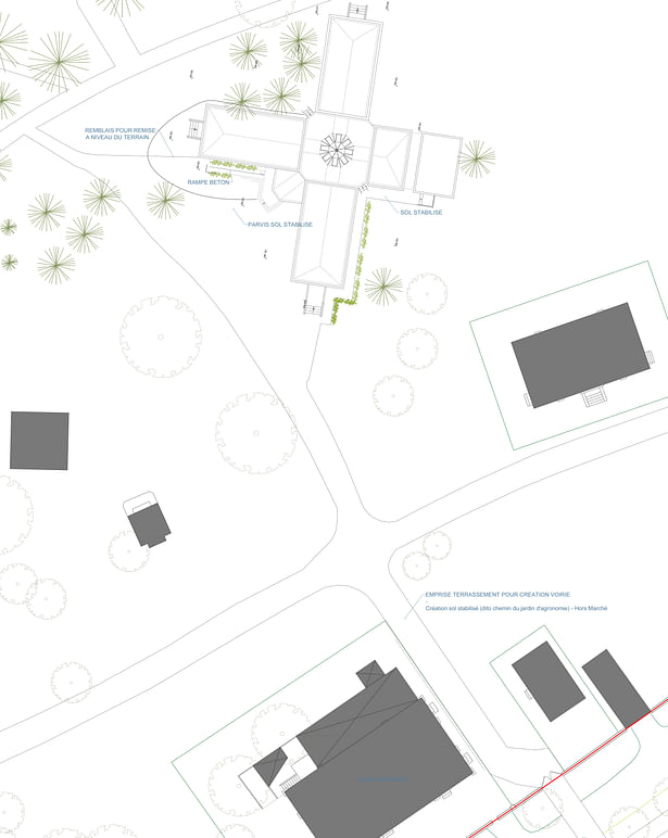 Ground plan © Atelier Aconcept 