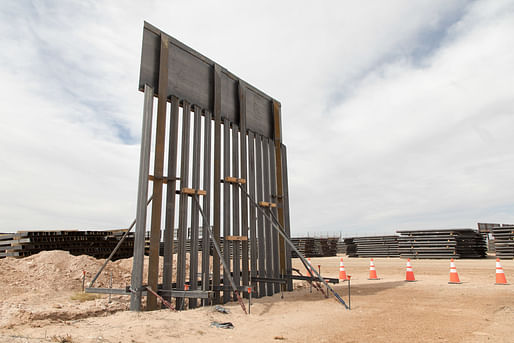 President Trump's border wall remains an aspirational project. Image courtesy of by Mani Albrecht, U.S. Customs and Border Protection.