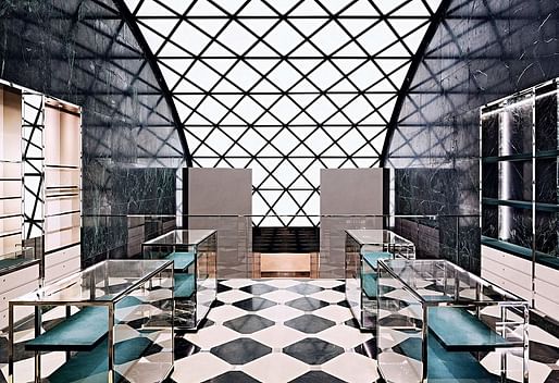 Balenciaga - SoHo by Kenneth Park Architects. Image courtesy: Kenneth Park Architects