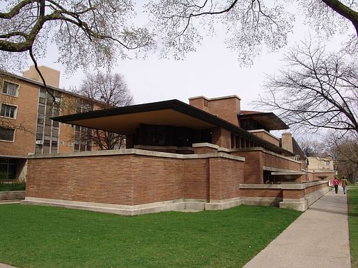 The Robie House, by Frank Lloyd Wright
