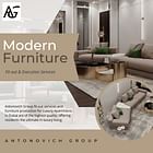 Modern Furniture Design Production for Elite Apartment Interiors 