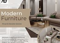 Modern Furniture Design Production for Elite Apartment Interiors 