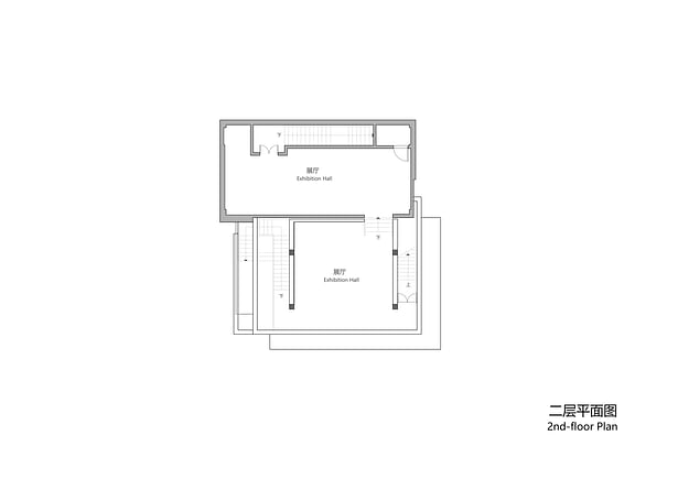 2nd-floor plan ©Atelier Diameter