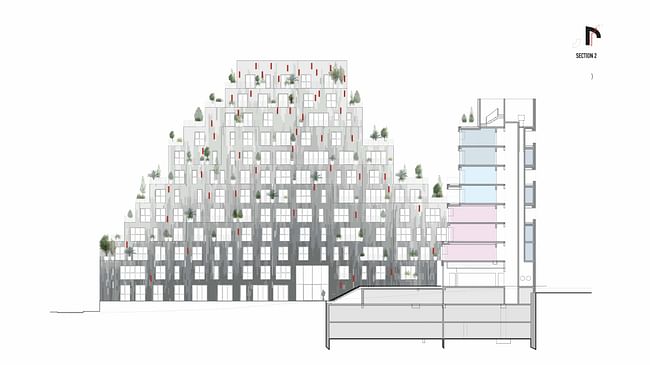 Section © MVRDV