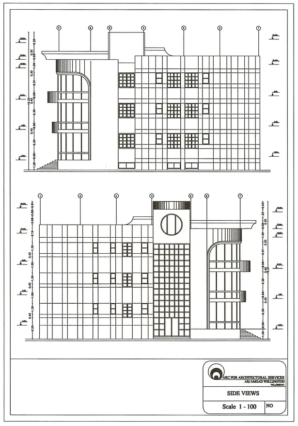 Sides Elevations