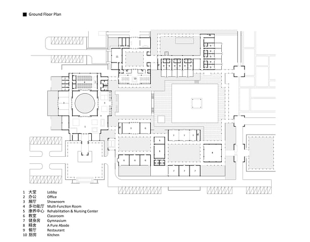 Ground floor plan ©GLA Design