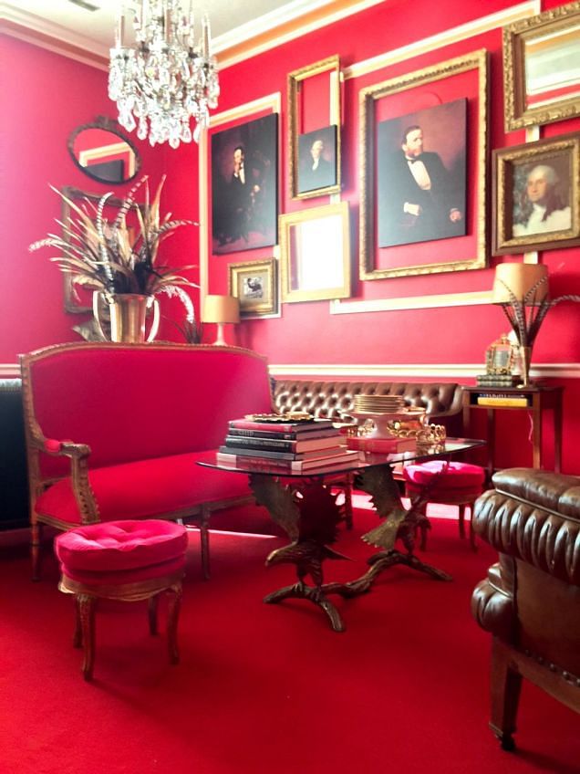 An image of the interior of Schock's office. Credit: Ben Terris via Instagram