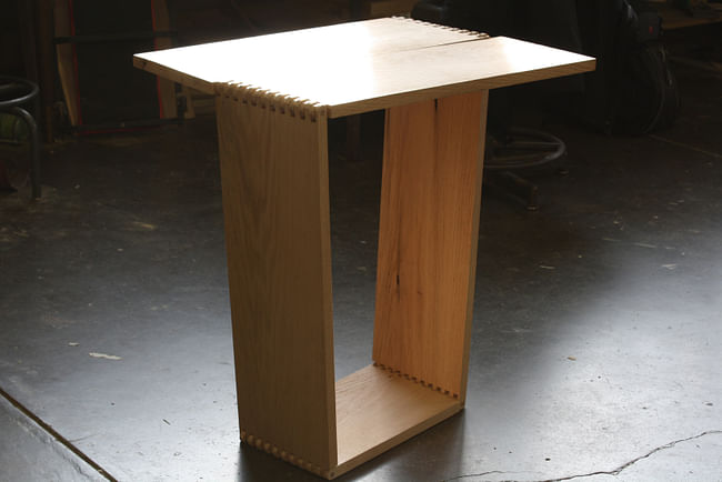 Computer Table Designed by Megan Basnak