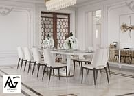 Exquisite Dining: Antonovich Group's Luxury Dining Room Interior Design