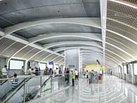 Shenzhen Pingxi Station Interior Design Ticket Lobby & Platform Level