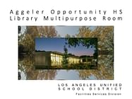 Aggeler Opportunity HS Library Multipurpose Room