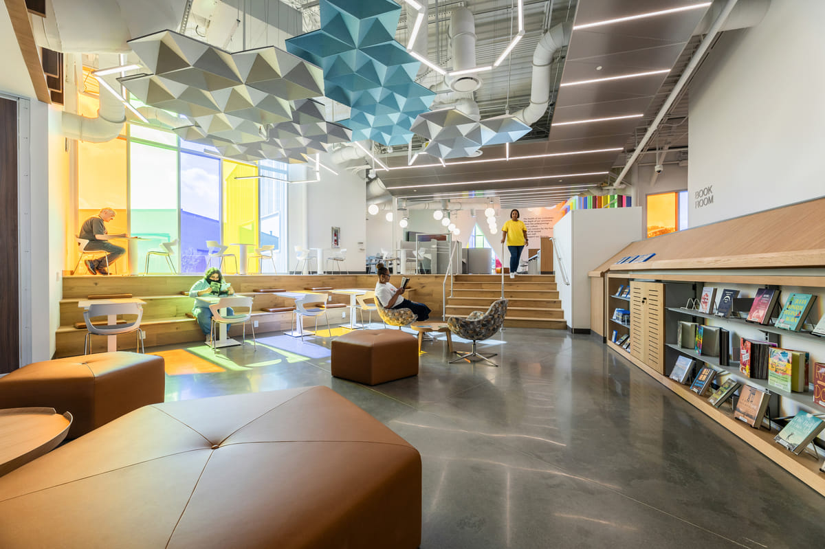 Dr. Shannon Walker Neighborhood Library | BRAVE/architecture | Archinect