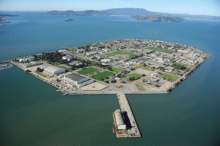 Treasure Island, © Center for Land Use Interpretation from Around the Bay: Man-Made Sites of Interest in the San Francisco Bay Region (Blast Books).