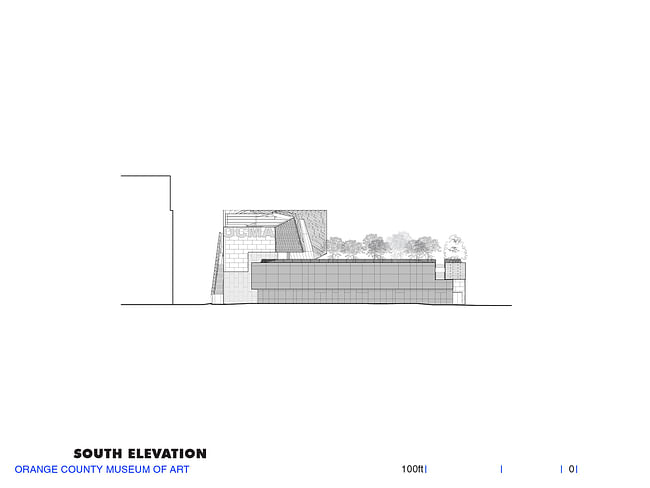 OCMA Elevation. Image courtesy Morphosis Architects.