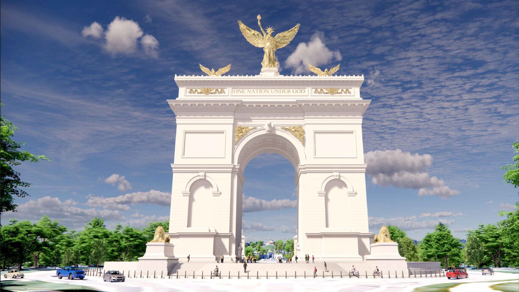 New details emerge of the ‘Arc de Trump’ planned for D.C.