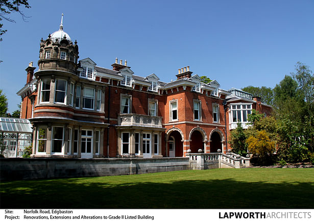 Renovations, Extensions and Alterations to Grade II Listed Building