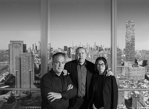 Michael Pandolfi, Tim Rooney, and Nora Liu-Kanter. Image: Ernesto Eisner, courtesy JBI.