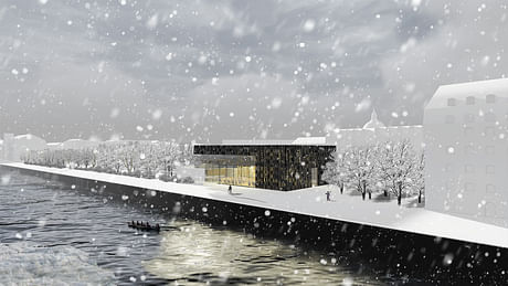A winter library_Copenhagen