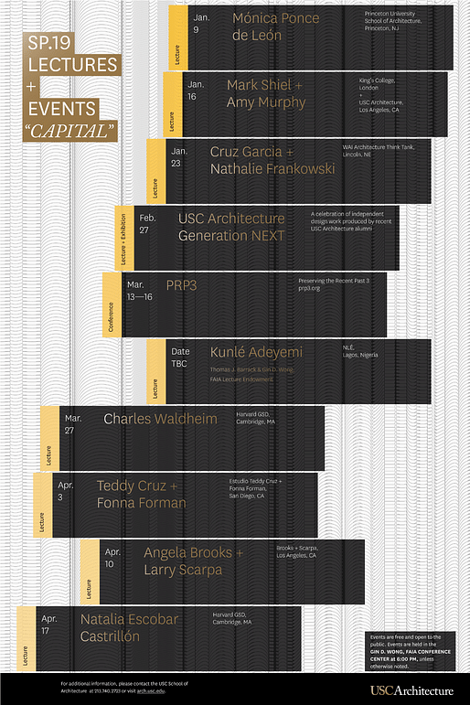 Poster courtesy of USC School of Architecture.