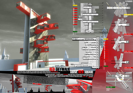 Competition Entry-'Fashion Palace in Moscow'- Honorable Mention