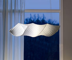 Cocoon-shaped lamp made from plastic bags wins Pratt Institute School of Design 2020 Material Lab Prize