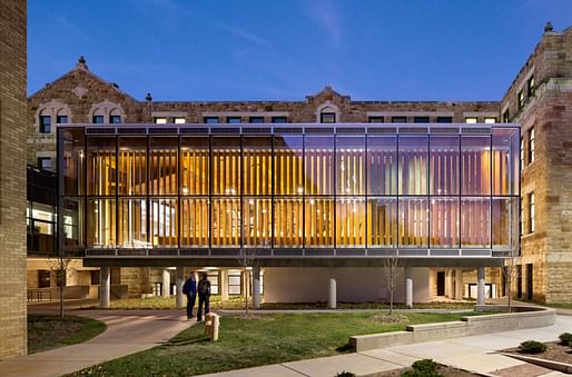 The Forum at Marvin Hall, University of Kansas. Image: James Ewing/Wikimedia Commons.