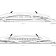 Stadium east and west elevations. Courtesy of MAD Architects. 