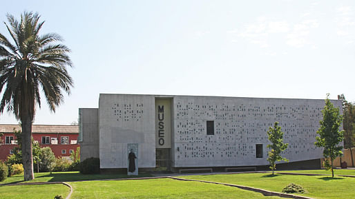 The museum is located at the rear of a block-long internal courtyard and is reached by a path that eventually opens onto this peaceful garden | Carolina A. Miranda / Los Angeles Times | Image via latimes.com