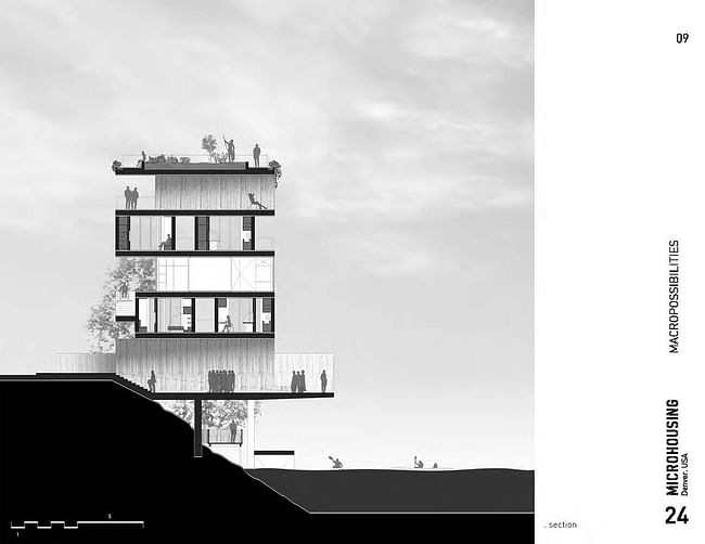 Honorable Mention: Microhousing/Macropossibilities by A43 Arquitectura