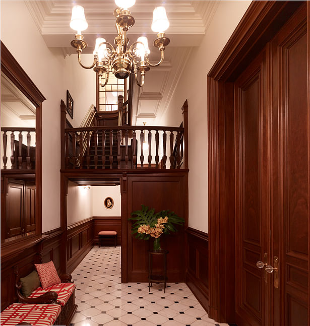 Restored Entry Foyer