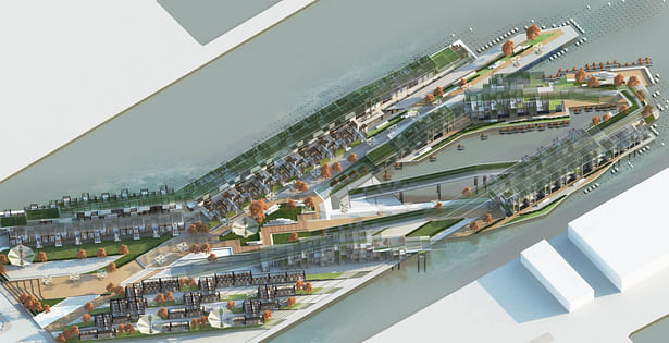For this proposal, a waterfront site in New York City which is affected by flood will 