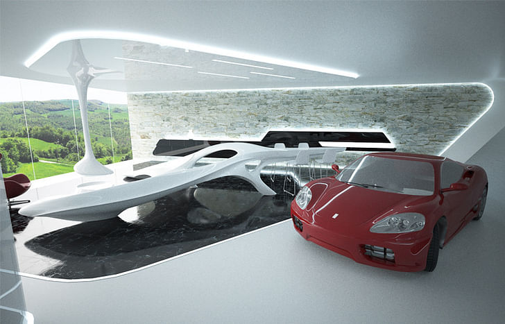 Auto residence, Modena Italy, feasibility study.