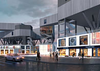 Spatial Variation-Design of art gallery and commercial street 