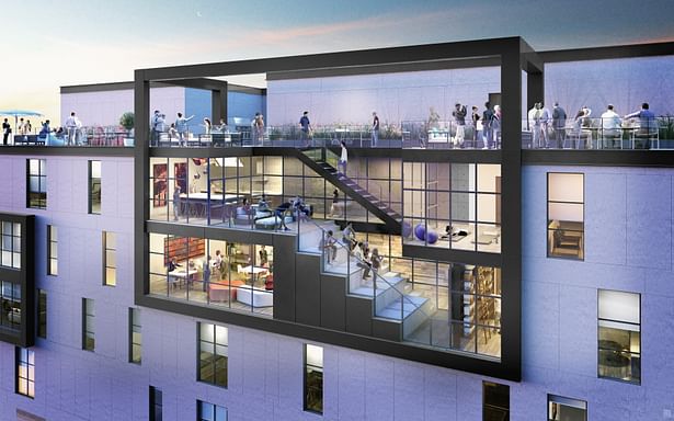 'X' Apartments / Cordogan Clark & Associates Architects / Engineers