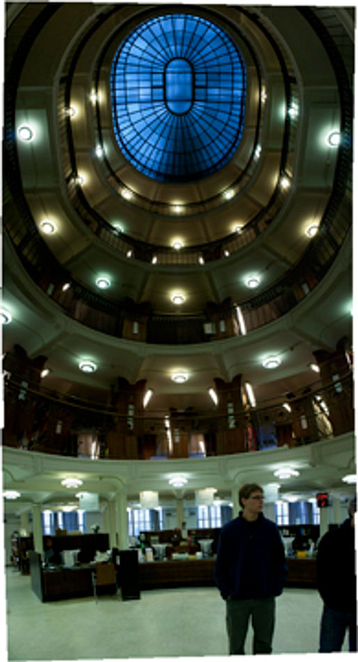 National Library Rotunda, and Sam Fox Student Seth Bartlett