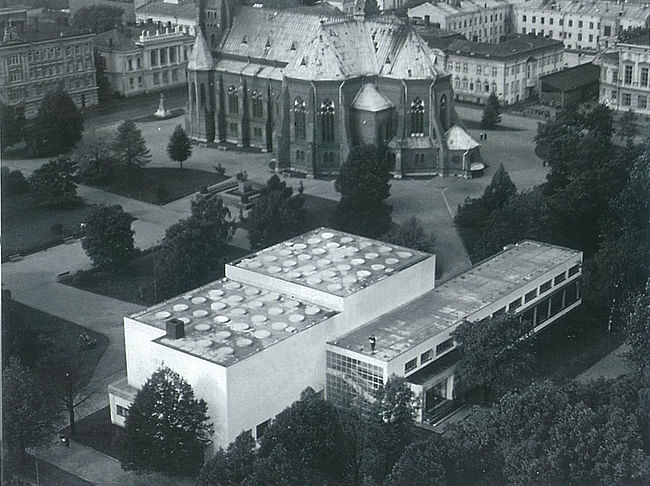 Viipuri Library, c. 1935. Credit: The Finnish Committee for the Restoration of the Viipuri Library