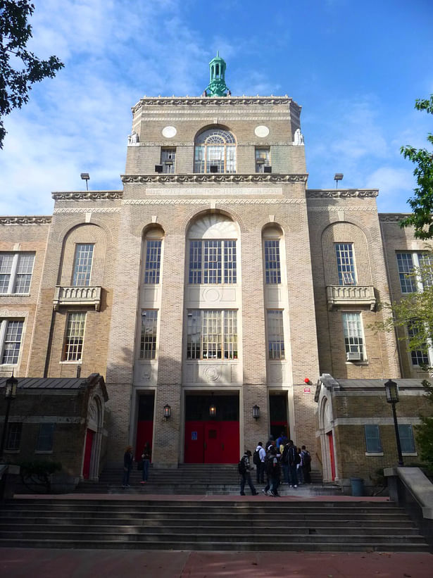 DeWitt Clinton High School - Main Entrance