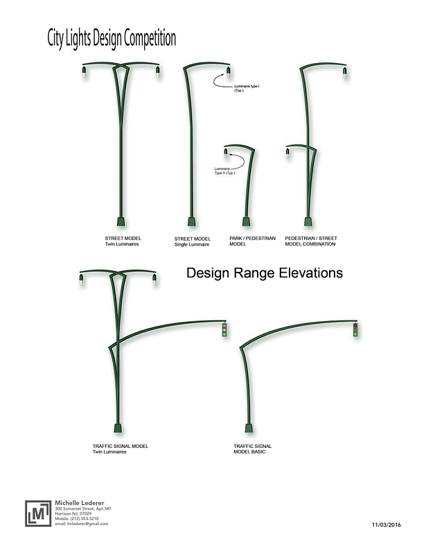 City Lights Design Competition Entry.