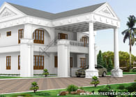 kerala home design _luxury homes_Arkitecture studio_Architects in calicut