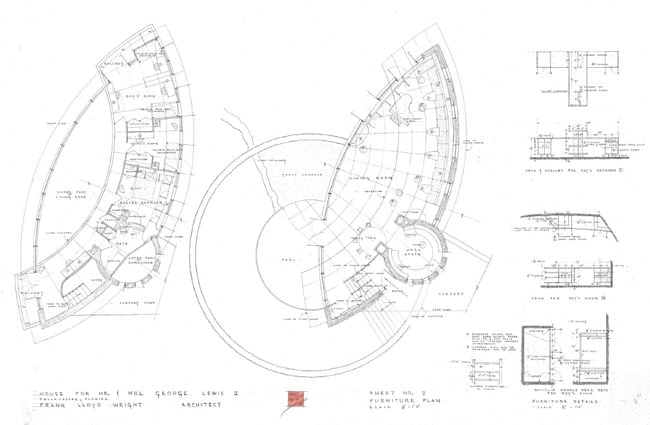 Lewis House (aka Spring House) plans