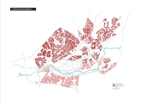006 – SCHEMES | POPULATION DENSITY - Image Courtesy of ONZ Architects & MDesign