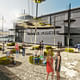 Rendering of SO?’s Sky Spotting Stop, winning design of the 2013 Young Architects Program, Istanbul Modern (Image: SO?)