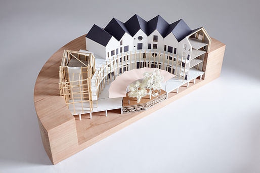Competition model - Winner: Outpost Architecture & Design. Image courtesy of RIBA.