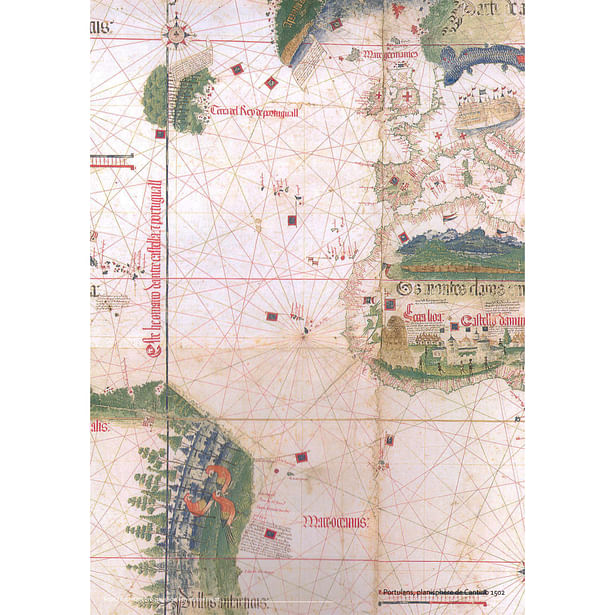Portulans - Cantino map 1502