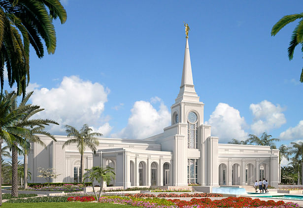 LDS Temple - Fort Lauderdale, Florida Exterior