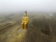 Giant golden Mao statue in China demolished after criticism