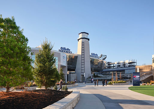 Gillette Stadium in Foxborough, MA by Populous​. Image: © Populous