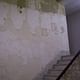 A view of a stairwell in the former Secondary (Southern) Staircase of the Bellevue-Stratford showing the degradation in the forms of heavy water damage, broken walls, soiled and stained wrought-iron... Such disgrace to the name of architecture and artistic applied arts!