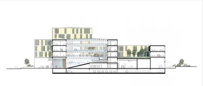 ZSW SECTION BB (Image: Henning Larsen Architects)
